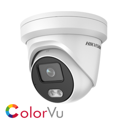 4 MP ColorVu Fixed Turret Network Camera