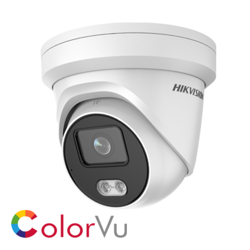 4 MP ColorVu Fixed Turret Network Camera