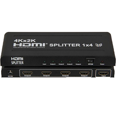 Splitter HDMI 1x4 UHD 4K 3D