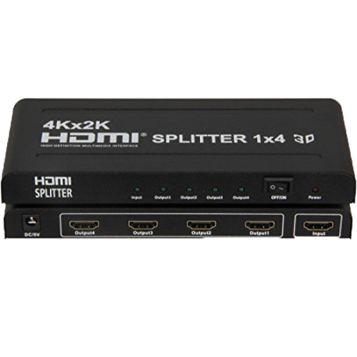 HDMI Splitter 1x4 UHD 4K 3D