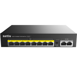 8POE+2RJ45 100M Standard POE Switch