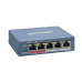 Switch PoE 4 porta DS-3E1105P-EI